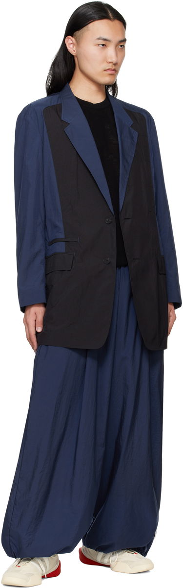 Tepláky Y-3 Y-3 3-Stripes Track Pants Modrá | JM7787, 4