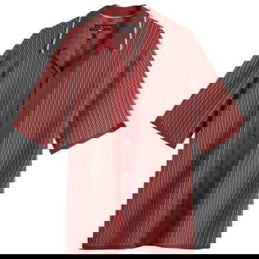 Košeľa rag & bone Harris Knit Vacation Shirt Červená | MBS24H032BC32, 1