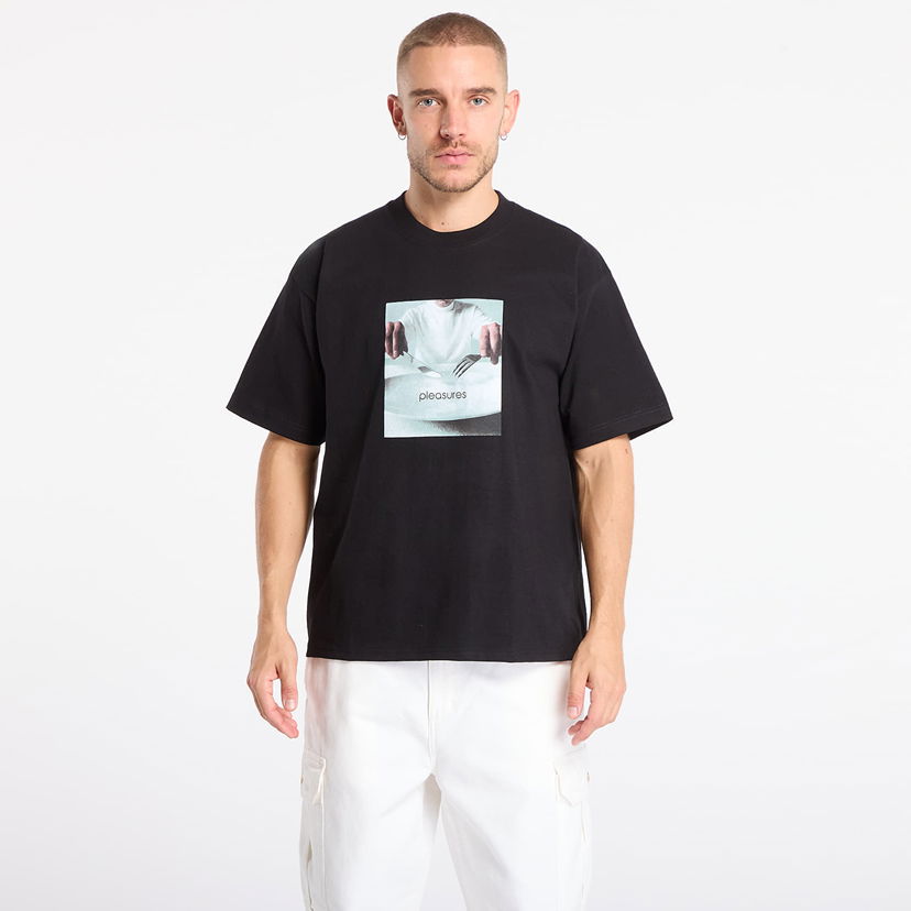 Tričko Pleasures Breakfast T-Shirt Čierna | P25F087-BLACK