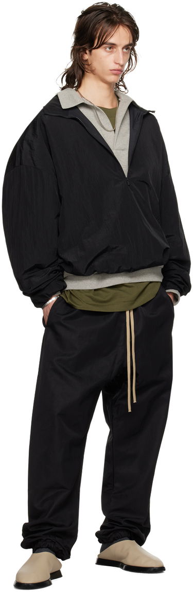 Vetrovka Fear of God Fear of God ESSENTIALS Half-Zip Pullover Jacket Čierna | 202BT244710F, 4