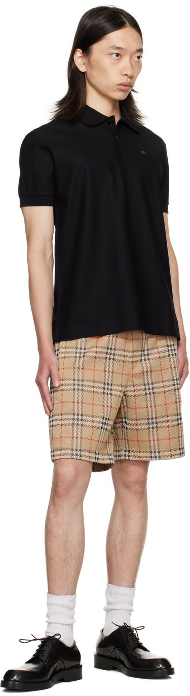 Polo tričko Burberry Burberry EKD Cotton Polo Čierna | 8116183, 3