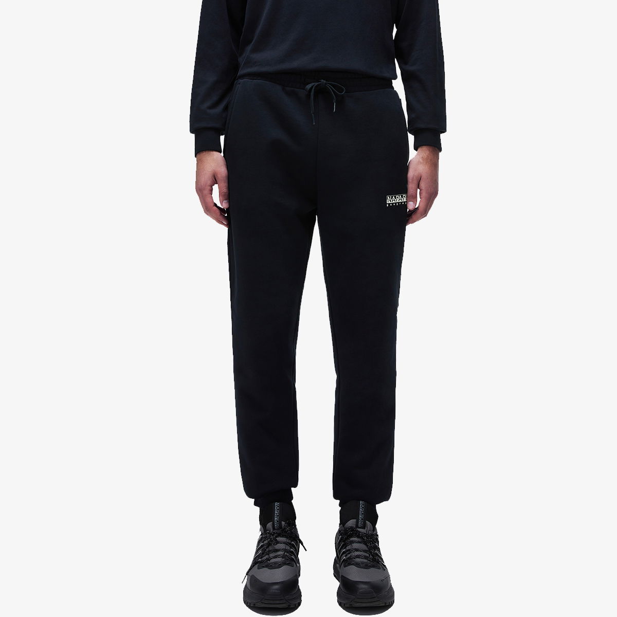 Tepláky Napapijri Relaxed Fit Embroidered Logo Jogger Pants Čierna | NP0A4I320411, 0