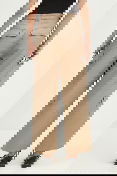 Cargo nohavice Carhartt WIP Kingsley Wide High Waist Pant Béžová | I033772.8Y01, 2