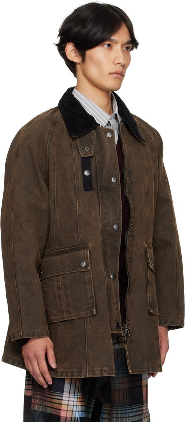 Bunda Andersson Bell Andersson Bell Kerri Trapez Work Jacket Hnedá | awa724w, 1