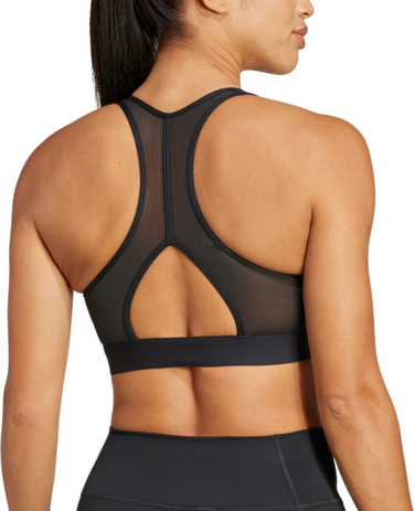 Podprsenka adidas Originals Powerreact Medium Support Sports Bra Čierna | jg1414, 1