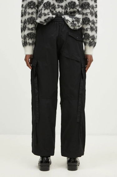Cargo nohavice Maharishi Asym Cargo Track Pants Čierna | 5307.BLACK, 2