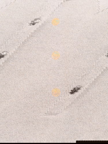 Sveter Loro Piana Loro Piana Brienno Cropped Sweater Béžová | FAP0750A0JV, 2