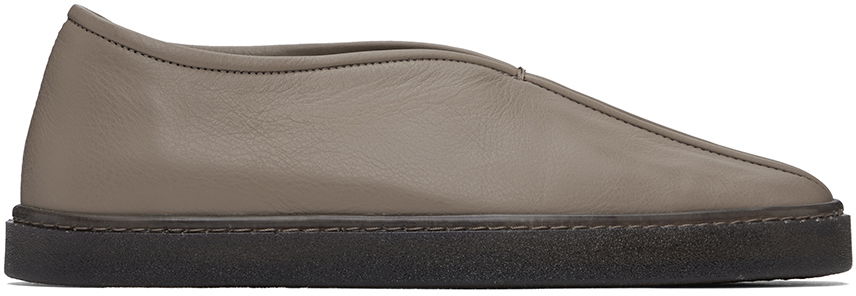 Tenisky a topánky LEMAIRE Piped Slippers Šedá | FO0098 LL0010, 0