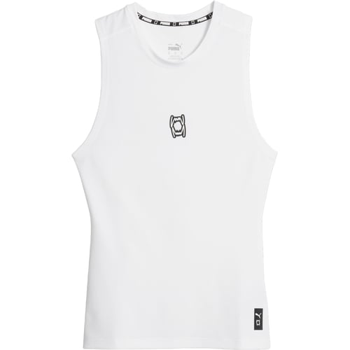Tielko Puma Hoops Team Baselayer Tank Top Biela | 676630, 0