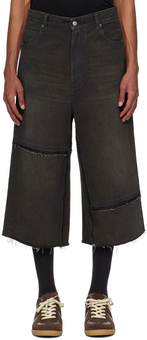 Šortky Maison Margiela Raw Edge Denim Shorts Čierna | SH2MU0008 S30848, 0