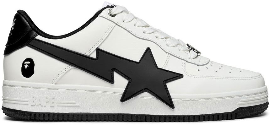 Tenisky a topánky BAPE Bape Sta OS #2 White/Black Biela | 1K20-191-314-BLK, 0