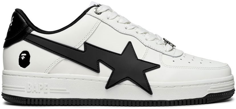 Tenisky a topánky BAPE Bape Sta OS #2 White/Black Biela | 1K20-191-314-BLK