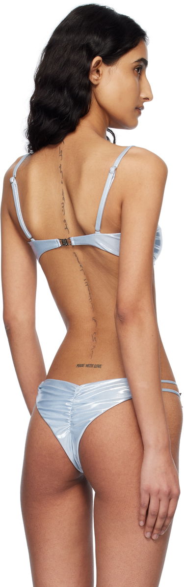 Plavky MISBHV MISBHV Hollywood Bikini Top Modrá | 250W600, 2