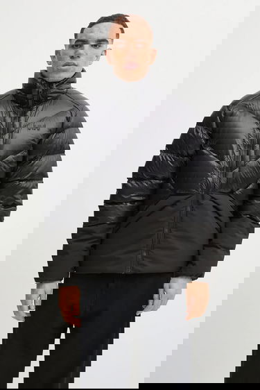 Prešívaná bunda Helly Hansen VILLAGE Transitional Down Jacket Čierna | 54493, 3