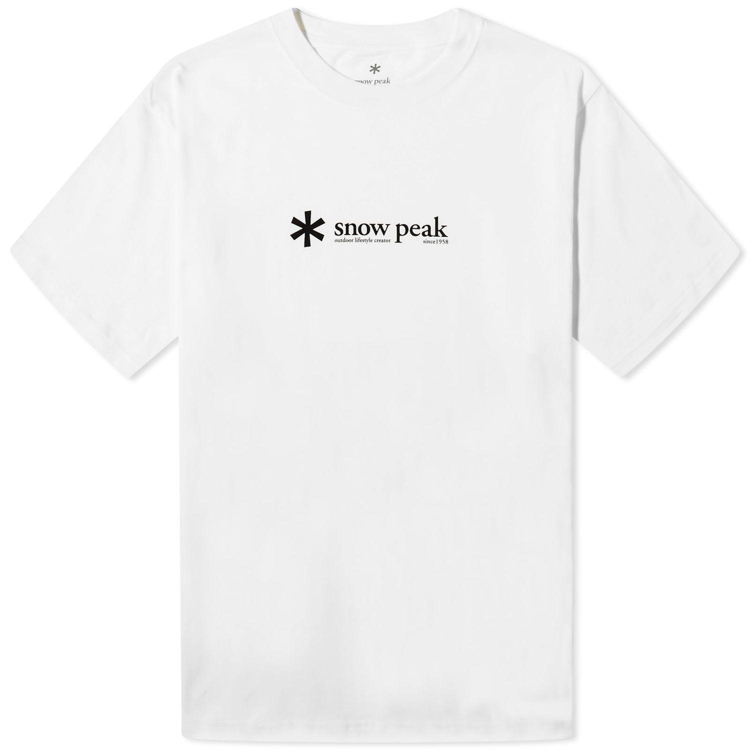 Tričko Snow Peak Logo T-Shirt Biela | TS-24SU201-WHT, 0