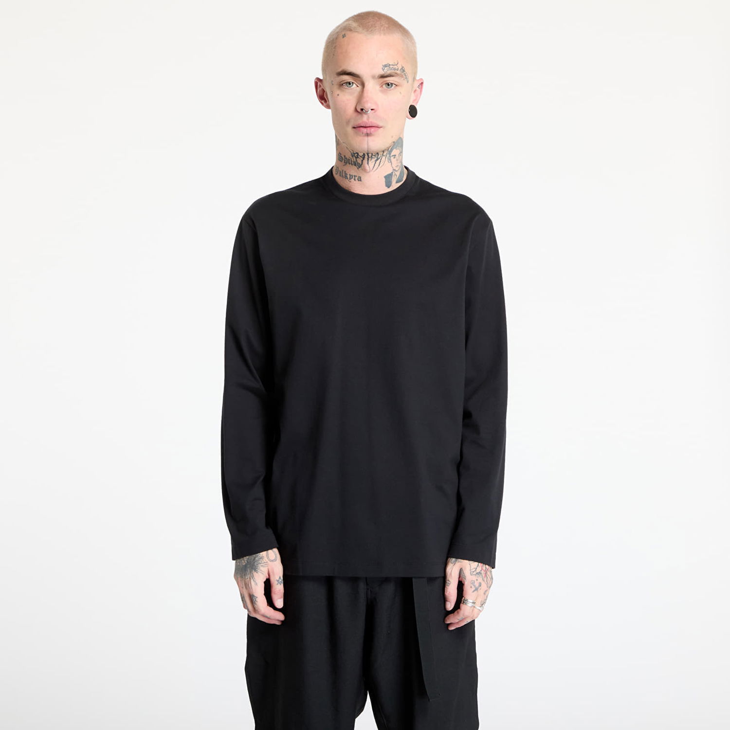 Tričko Y-3 Graphic Long Sleeve Top Čierna | JN4880, 0