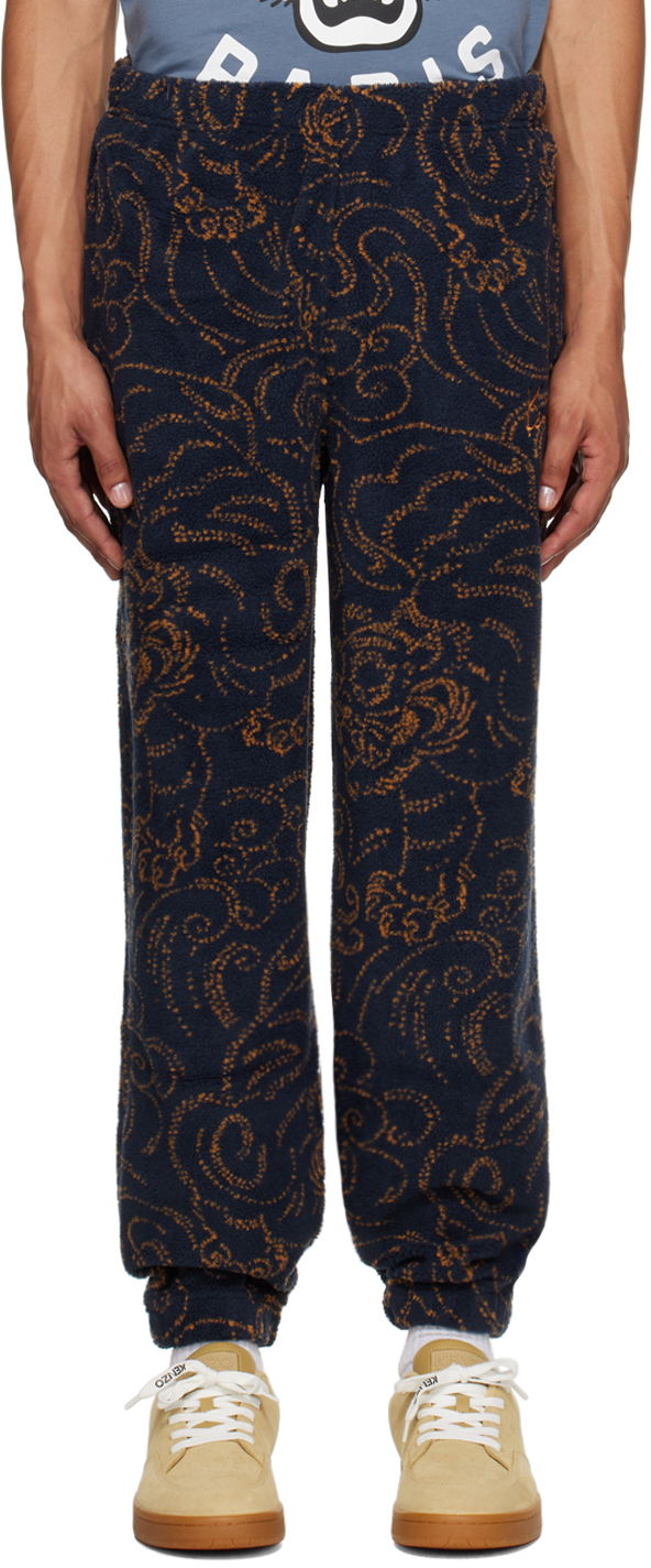 Tepláky KENZO Navy Paris Star Tiger Sweatpants Navy | FE65PA8154FB, 0