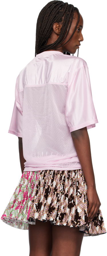 Dres Anna Sui Mesh 'Sui 81' Graphic V-Neck Jersey Rôznofarebný | T1026B2, 2