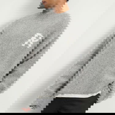 Sveter Represent Clo Logo Knit Jumper Šedá | MLM100850-47, 5