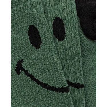 Ponožky MARKET Smiley Oversized Socks Sage Zelené | 360001158-1059, 1