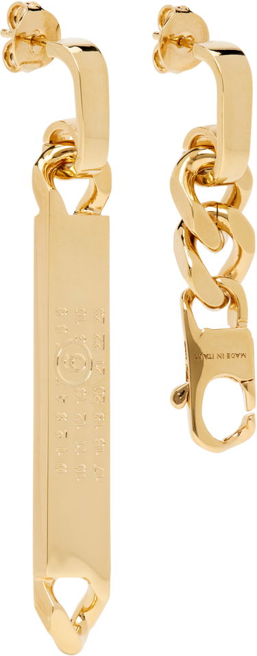 Kľúčenka Maison Margiela MM6 Maison Margiela Chain Drop Earrings Metalická | SM6VG0099 P8371, 2