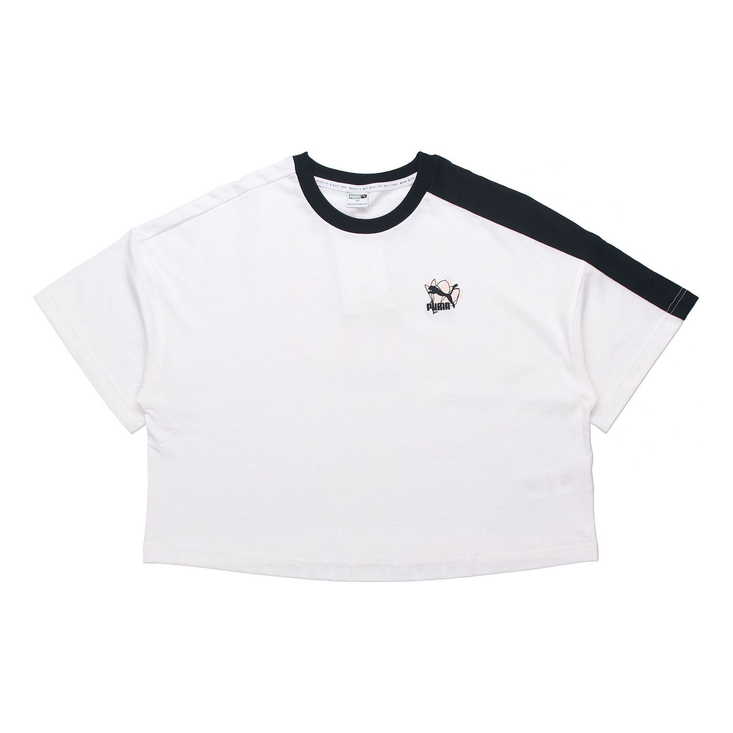 Crop Top Puma Puma Printing Cropped T-Shirt Biela | 532258-02, 0