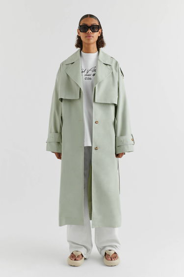 Kabáty AXEL ARIGATO Atom Trench Coat Zelené | A2107003, 2