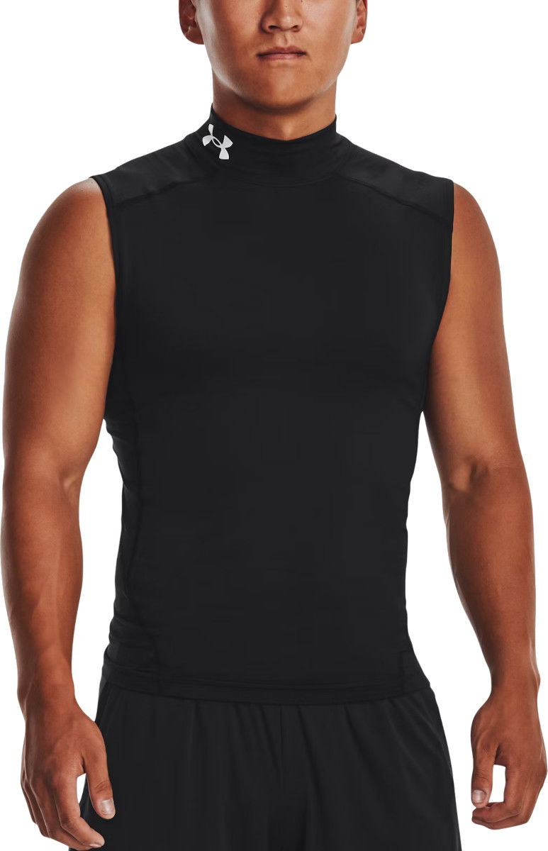 Tielko Under Armour Compression Mock Sleeveless T-Shirt Čierna | 1361521-001