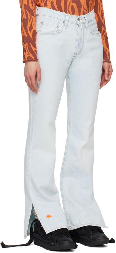 Džínsy ERL Bootcut Jeans Modrá | ERL08P201, 4