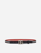 Dolce & Gabbana Stretch Belt with DG Logo