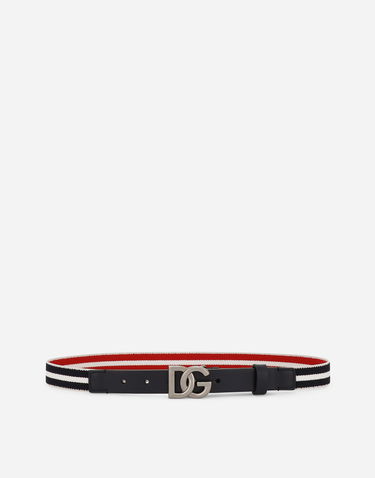 Opasok Dolce & Gabbana Dolce & Gabbana Stretch Belt with DG Logo Rôznofarebný | EC0076AS0128D600, 0