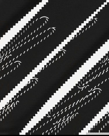 Tepláky Off-White Wave Outline Diag Slim Sweatpants Black Čierna | OMCH029F22FLE008 1001, 5