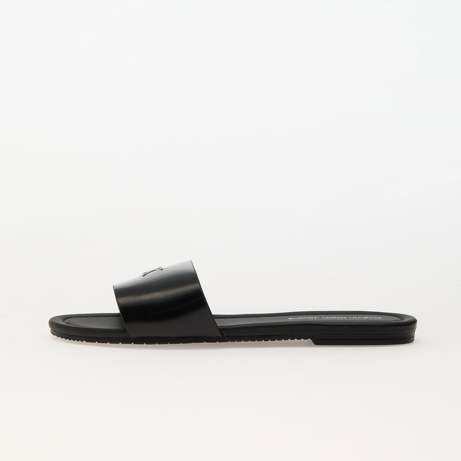 Tenisky a topánky CALVIN KLEIN Jeans Flat Sandal Slide Mg Black Čierna | YW0YW01697 0GJ, 0