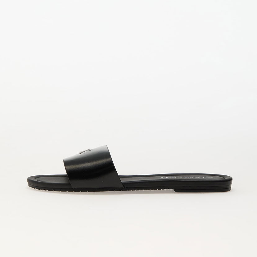 Tenisky a topánky CALVIN KLEIN Jeans Flat Sandal Slide Mg Black Čierna | YW0YW01697 0GJ