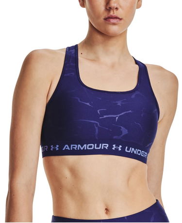 Podprsenka Under Armour UA Crossback Mid Emboss Navy | 1378815-468, 0