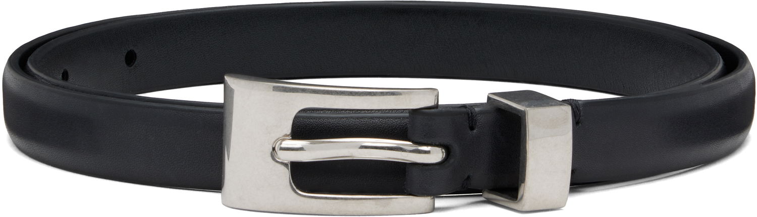 Opasok The Row The Row Downtown Leather Belt Čierna | W1842-L638, 0
