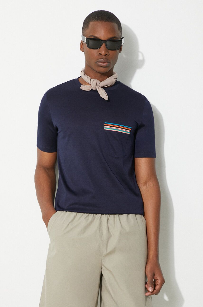 Tričko Paul Smith Paul Smith Pocket T-Shirt Navy | M1R.306U.H00088, 0