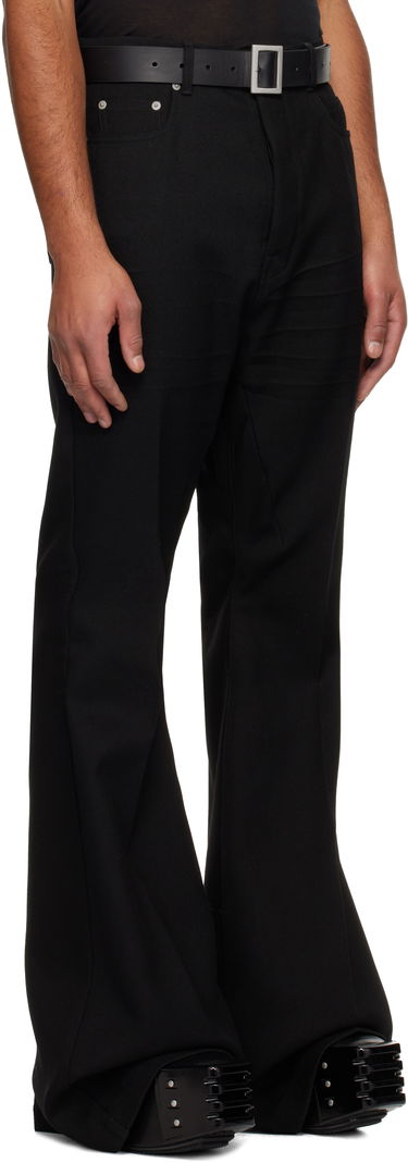 Nohavice Rick Owens Concordians Bolan Flared Trousers Čierna | RR02E1335 WD, 1