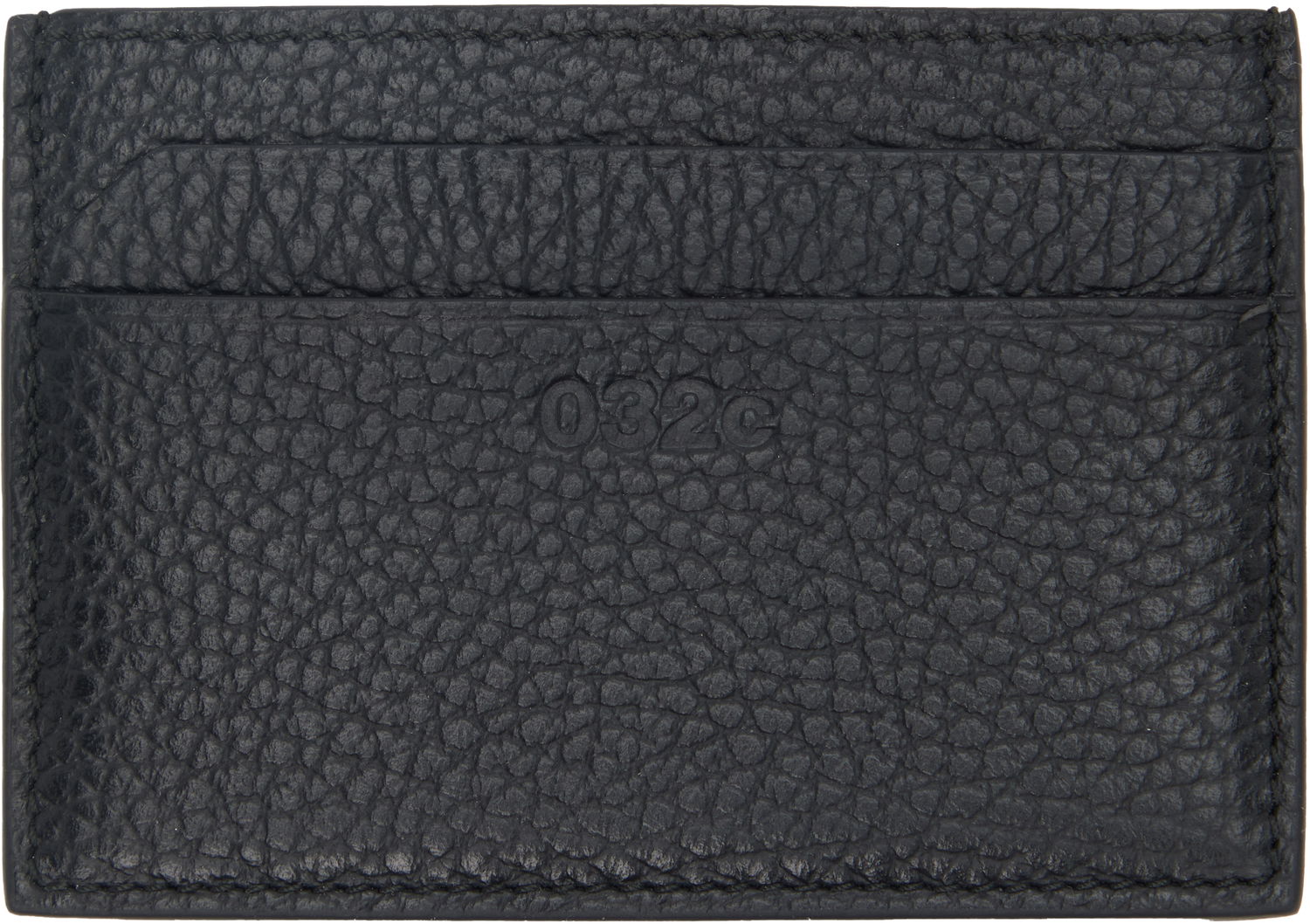 Peňaženka 032C Classic Leather Card Holder Čierna | S25-UAL-3603-000, 0