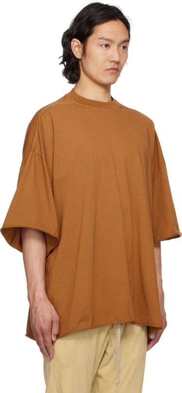 Tričko Rick Owens Rick Owens Tommy T Asymmetrical T-Shirt Čierna | DU01E3259.RN, 4