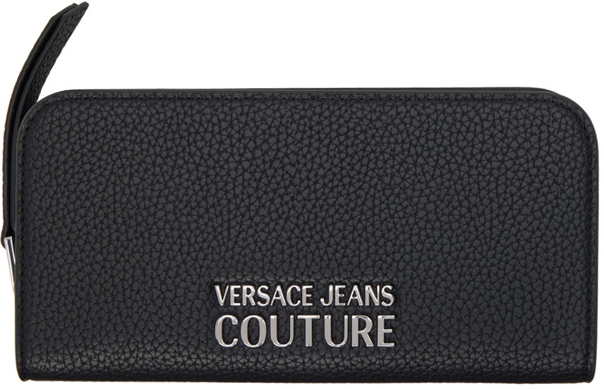 Peňaženka Versace Jeans Couture Hardware Wallet Čierna | E75VA5PB1_EZS413, 0