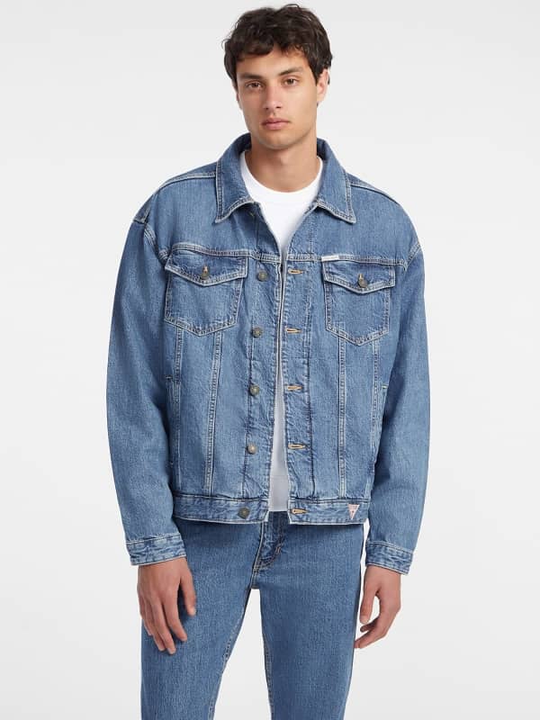 Oversized Denim Trucker Jacket