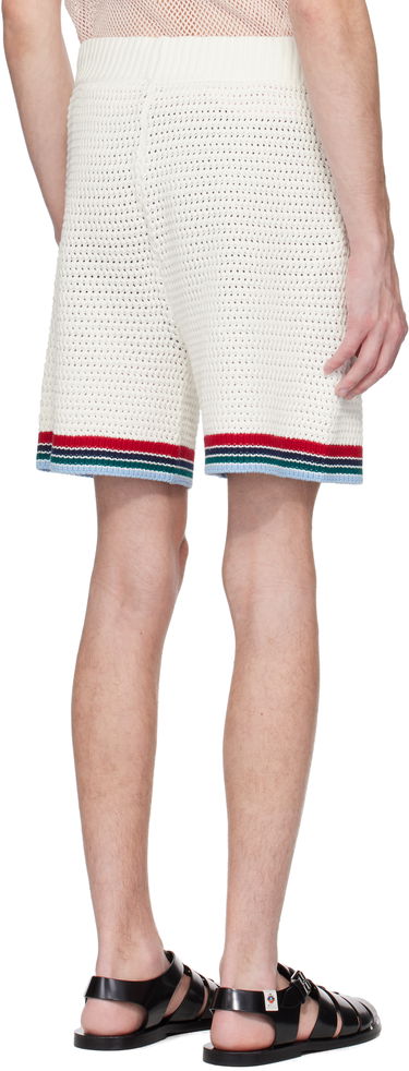 Šortky Casablanca Casablanca Gothic Crochet Shorts Biela | MS25-KW-921-01, 2