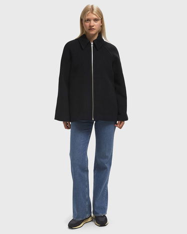 Bunda Samsoe Samsoe Alma Zip-Up Jacket Čierna | F23300184-SALUTE, 2