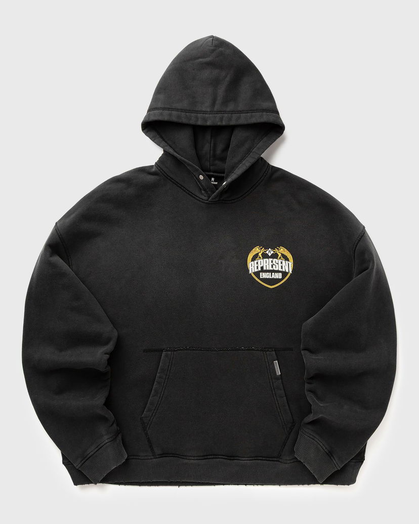 Mikina Represent Clo Angel Border Hoodie Čierna | MLM100368-04