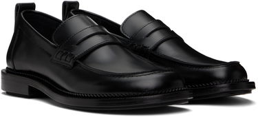 Košeľa AMI AMI Paris Anatomical Toe Leather Loafers Čierna | HSV050.AL0097, 3