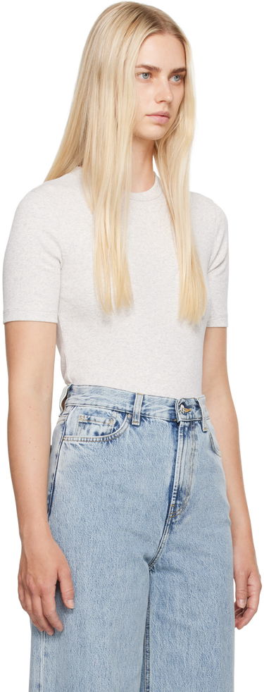 Tričko TOTEME TOTEME Classic Tee Šedá | 243-WRT1459-FB0246, 1