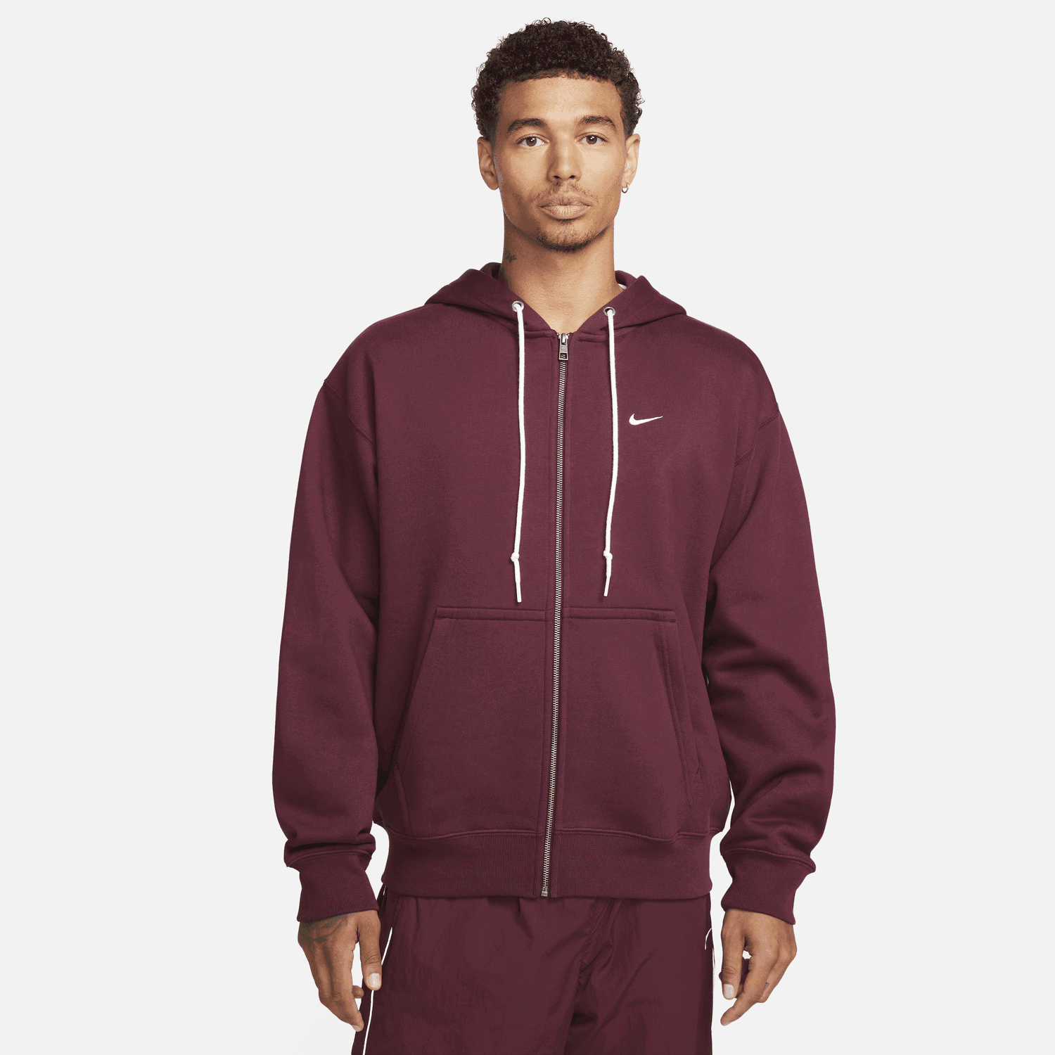 Mikina Nike Solo Swoosh Červená | DR0403-681, 0