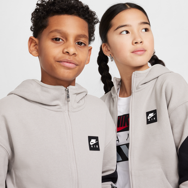 Mikina Nike Nike Air Full-Zip Fleece Hoodie Šedá | HV1219-009, 2