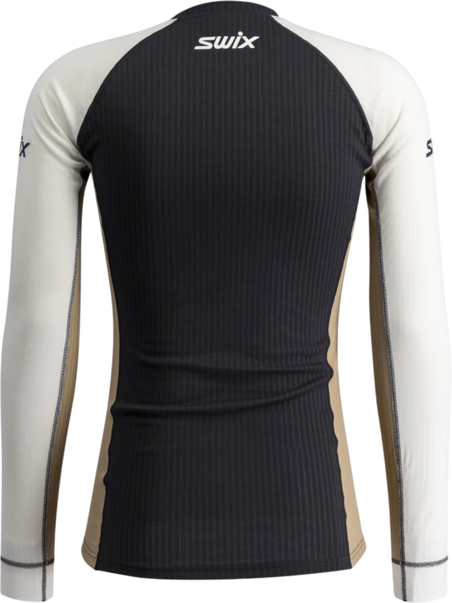 Tričko SWIX Long-Sleeved Ribbed Top RaceX Classic Čierna | 10115-23-94600, 1